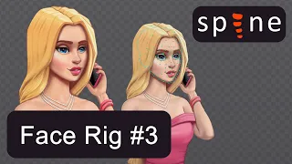 Spine 2D Tutorial: Face Rig | Complex Rig Full Process