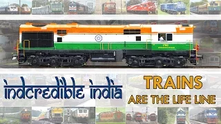 TRAINS are the LIFE Line : INCREDIBLE Indian Railways