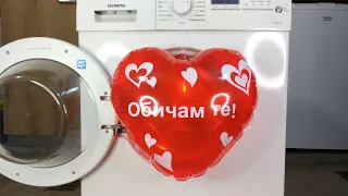 Experiment - Unbalanced Love - in a Washing machines