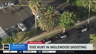 Investigation continues after five people wounded during shooting in Inglewood
