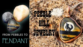 From pebbles to pendant. Pebble hill jewelry first edition. Carving rocks