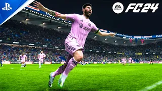 EA SPORTS FC 24 | Messi Last Minute Goal | PS5 4K