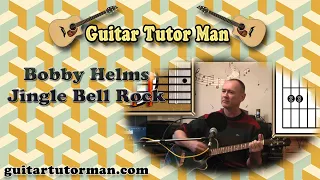 Jingle Bell Rock - Bobby Helms - Acoustic Guitar Lesson