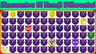 Encuentra El Emoji Diferente | JUEGO #323 | Prueba de rompecabezas de emojis