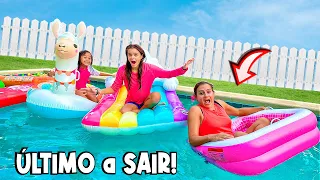 Quem Sair por ÚLTIMO da PISCINA GANHA!