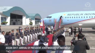 ASEAN 2017: Arrival of Joko Widodo, President of Indonesia