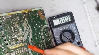 ремонт телевизора LG CF-21D79 мигает светодиод, не включается (шасси mc-994a)