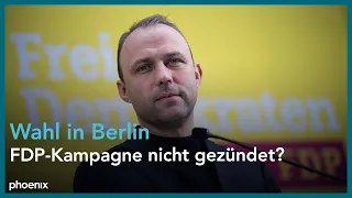 Berlin-Wahl: FDP-Spitzenkandidat Sebastian Czaja im Interview bei Marlon Amoyal am 12.02.23