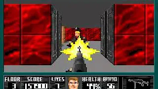 Wolfenstein 3D - (Return to Castle Wolfenstein) - Episode 1 - Floor 3