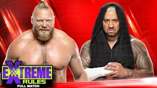 FULL MATCH - Brock Lesnar Vs Solo Sikoa | WWE WrestleMania 2K23 Match