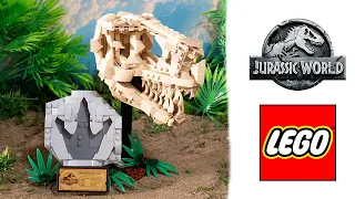 LEGO Dinosaur Fossils: T. rex Skull REVIEW | LEGO Jurassic World | LEGO Set 76946