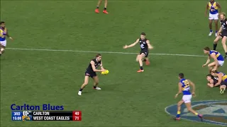 Will Setterfield -  Match highlights - Round 20 2019 - Carlton Blues vs West Coast Eagles