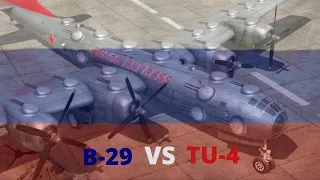 TU-4 VS B-29 IN (WAR THUNDER)