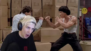 XQC REACTS to Jackie Chan - How to Do Action Comedy