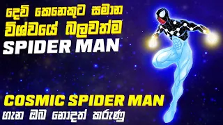 Spider man දෙවි කෙනෙක් උනොත්? | Cosmic Spider-Man Sinhala Review