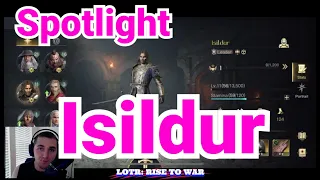 Isildur Commander Spotlight   Season 5   LOTR Rise to War