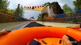 [4K] Raft Water Slide Ride - Disney's Water Park - Miss Adventure Falls POV - Typhoon Lagoon