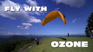 Fly With OZONE  　 Performance, safety, quality and Ozone gliders are the best in the world