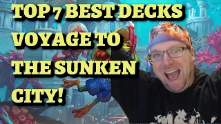 TOP 7 BEST SUNKEN CITY DECKS from Day 1! (Hearthstone)