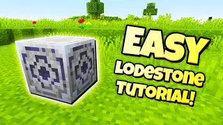 How To Make LODESTONE In Minecraft! (SUPER QUICK MINECRAFT TUTORIAL)