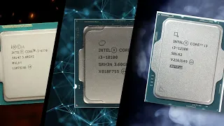 i7 4770 vs i3 10100 vs i3 12100 - Битва бюджетных процессоров разных поколений
