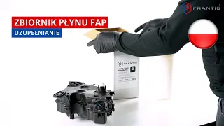 Jak dolać płyn do FAP ? - instrukcja CITROEN PEUGEOT