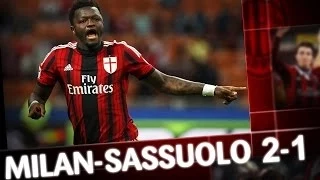 AC Milan | Milan-Sassuolo 2-1 Highlights