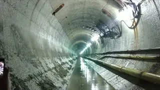 Espeluznante onda de choque en tunel !!!