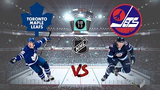 TORONTO MAPLE LEAFS vs. WINNIPEG JETS live NHL Hockey - Play by Play and Chat - Mar 31 2022