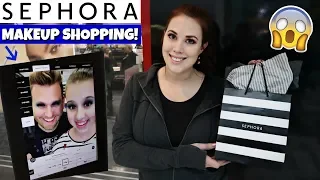 Makeup Shopping Trip At Sephora + First Time Getting A Virtual Makeover!
