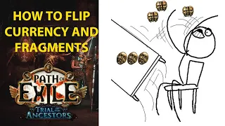 How I did my currency flip for the 0 to mirror challenge. PoE 3.22