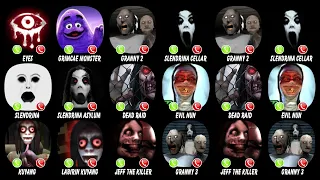 Eyes - The Horror Game, Grimace Monster Scary Survival, Granny Chapter 2, Slendrina The Cellar...