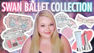 SWAN BALLET COLLECTION REVIEW & TRY-ON | FLOWER KNOWS COSMETICS