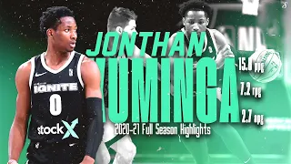 Jonathan Kuminga Ignite 2020-21 Full Season Highlights | 15.8 PPG 7.2 RPG & 2.7 APG #Warriors