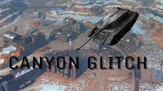 CANYON GLITCH/T6 Dracula/Tell Wargaming/Stuck/World of Tanks Blitz