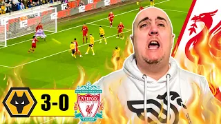 LIVERPOOL FAN REACTS TO WOLVES 3-0 LIVERPOOL HIGHLIGHTS