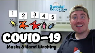 COVID-19: MASKS AND HAND WASHING! Educational Video for Students with Autism & ID (w/Boardmaker)