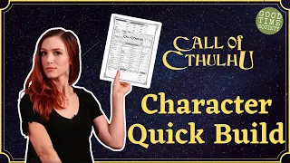 How to Make a Call of Cthulhu Investigator | Call of Cthulhu Character Creation