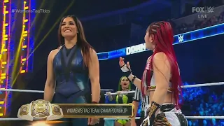 WWE SMACKDOWN DAMAGE CTRL VS RAQUEL RODRIGUEZ & SHOTZI 10/21/22