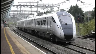 Epic Few hours at Rugby Station includes Northern Rail 156 and HST measuring train, 14/09/23