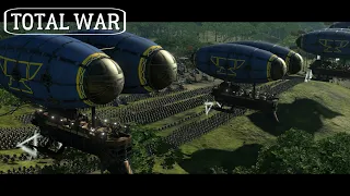 Massive Battle | Alliance of High Elves and Dwarfs | cinematic total war | Total War: WARHAMMER III