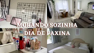 MORANDO SOZINHA: FAXINA DA SEMANA NO APÊ