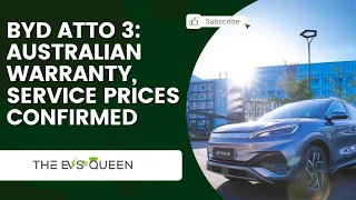 BYD Atto 3: Australian warranty, service prices confirmed