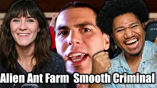 OUR FIRST TIME REACTING TO!! Alien Ant Farm - Smooth Criminal (Official Music Video) REACTION