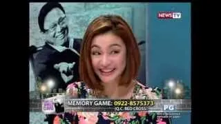 Tonight with Arnold Clavio: Charee Pineda, magaling magkabisa ng kanyang mga linya