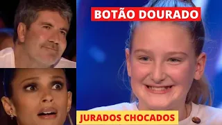 Com 10 anos ela ESCREVEU sua própria música e levou BOTÃO DOURADO -  Got Talent Legendado