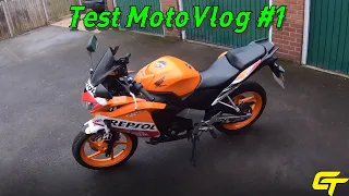 Honda CBR | Test MotoVlog #1 | No Mic!