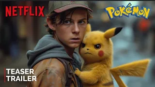 Trailer Pokemon: Live Action Movie (2025) | TEASER TRAILER | Netflix & Tom Holland...