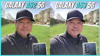 Samsung Galaxy A53 5G vs A52 5G Camera Comparison | Same cameras, better results?