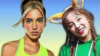 Dua Lipa × Yuqi 'Physical And Clyde' Mashup Song